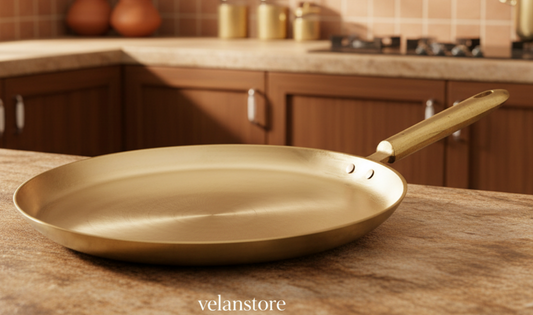 कांस्य/कांसा चपाती/रोटी तवा (बड़ा)