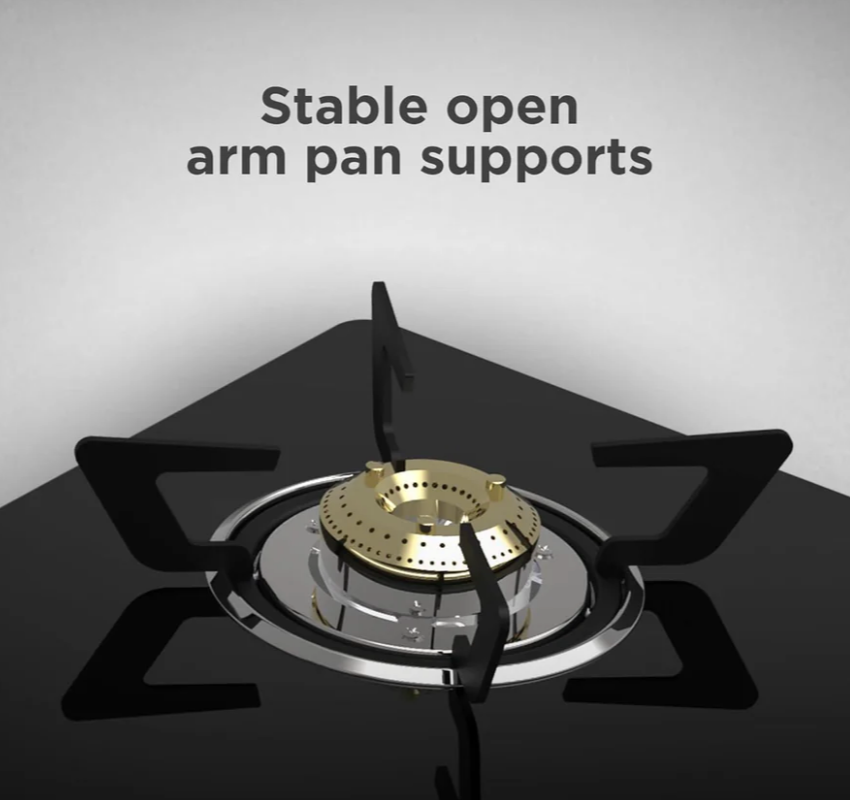 Preethi Luxe Glass Manual Gas Stove-3