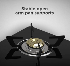 Preethi Luxe Glass Manual Gas Stove-3