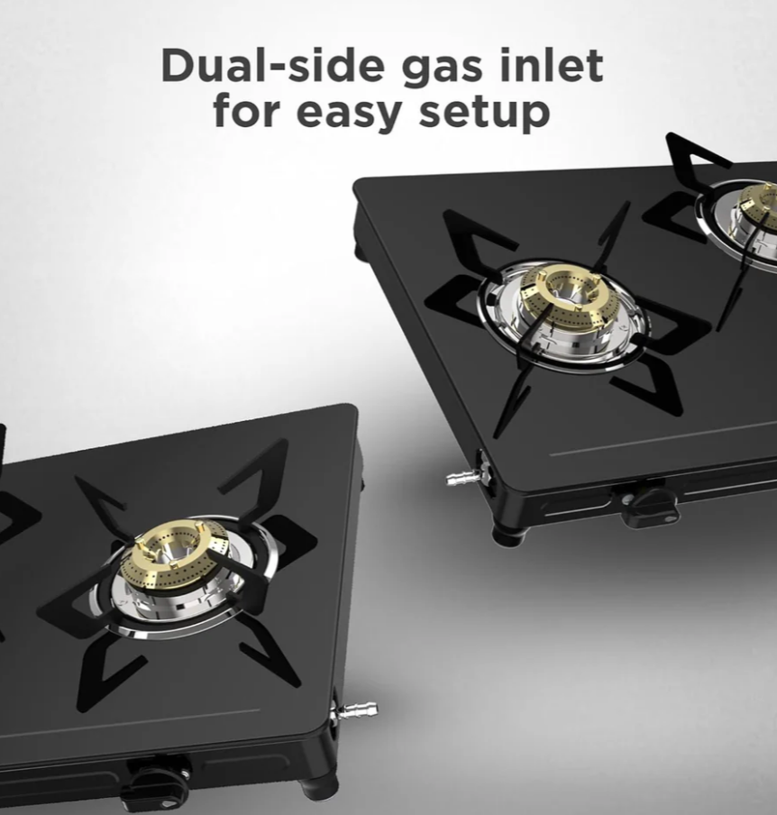 Preethi Luxe Glass Manual Gas Stove-5