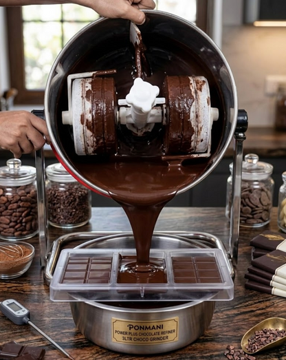 Ponmani Power Plus Chocolate Refiner  - 3Ltr Choco Grinder
