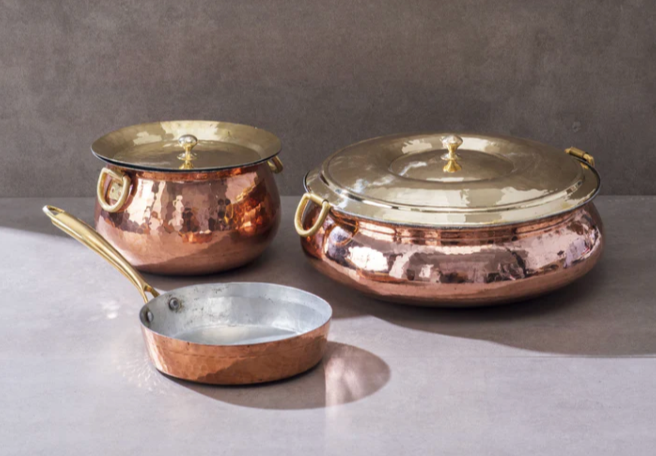 Copper Cookware Combo Set-2
