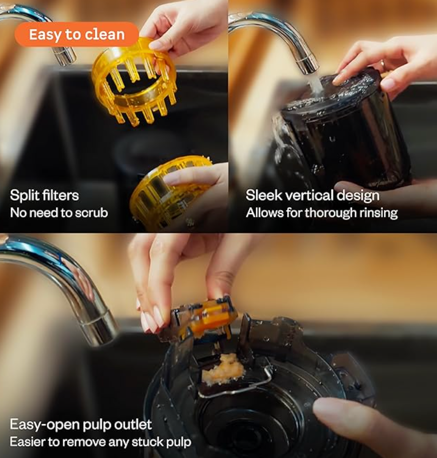 Atomberg Althea Cold Press Juicer | High Nutrition | Easy Assembly & Cleaning | Intelligent Auto Reverse | Advanced Safety Features | Ideal for Fruit, Veggie Juices & Nut Milks-6