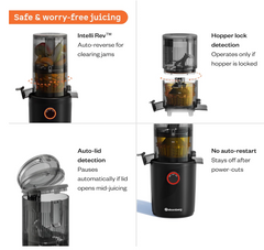 Atomberg Althea Cold Press Juicer | High Nutrition | Easy Assembly & Cleaning | Intelligent Auto Reverse | Advanced Safety Features | Ideal for Fruit, Veggie Juices & Nut Milks-5