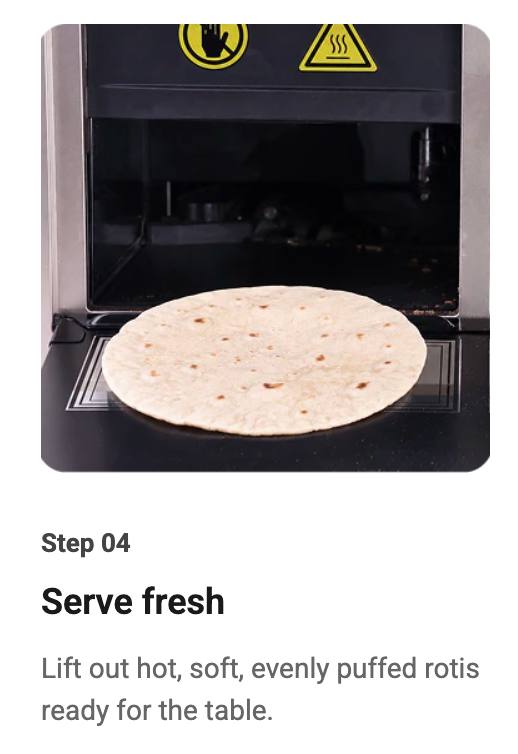 Wonderchef Roti Magic 2.0 Fully Automatic Roti Maker for Perfect Homemade Rotis| Make Hot Rotis From Dry Atta & Water| Kneads Atta & Rolls Perfect Rotis| Hygienic, Effortless & Time-Saving-6