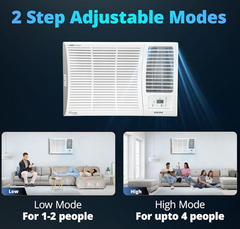 Voltas 1.5 ton 5 Star Inverter Window AC (Copper, 2-in-1 Cooling Modes, Anti-Dust Filter, 2-Way Swing, Memory Restart, Sleep Mode (185INV ELITE, White)-6