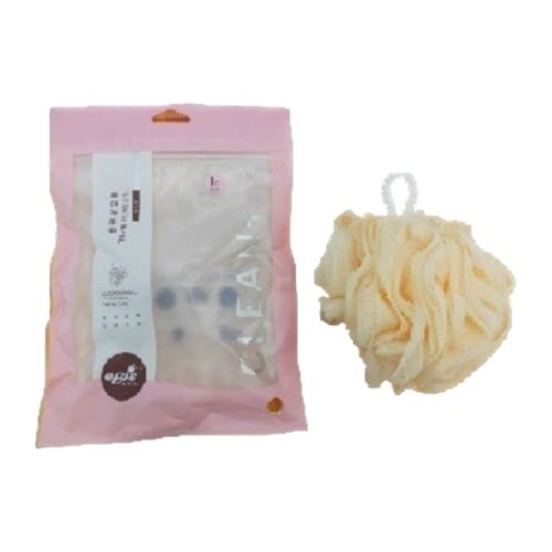 இயற்கை உடல் ஸ்க்ரப்பர் மெஷ் ஷவர் பாத் பால்ஸ் ஸ்பாஞ்ச் லூஃபா பாத் ஸ்பாஞ்ச்