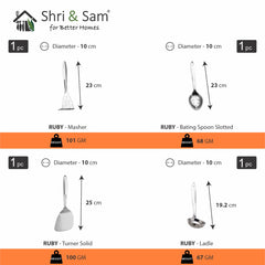 Stainless Steel Serving Tool Series Ruby