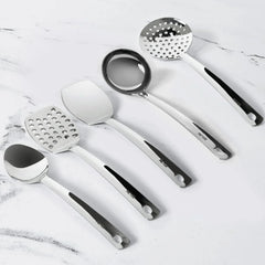 Meyer Stainless Steel Accessories 2 pcs set -  ( Turner, 32cm +  Slotted Turner, 33cm )
