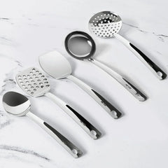 Meyer Stainless Steel Accessories 2 pcs set - ( Ladle, 30cm  + Slotted Turner, 33cm )