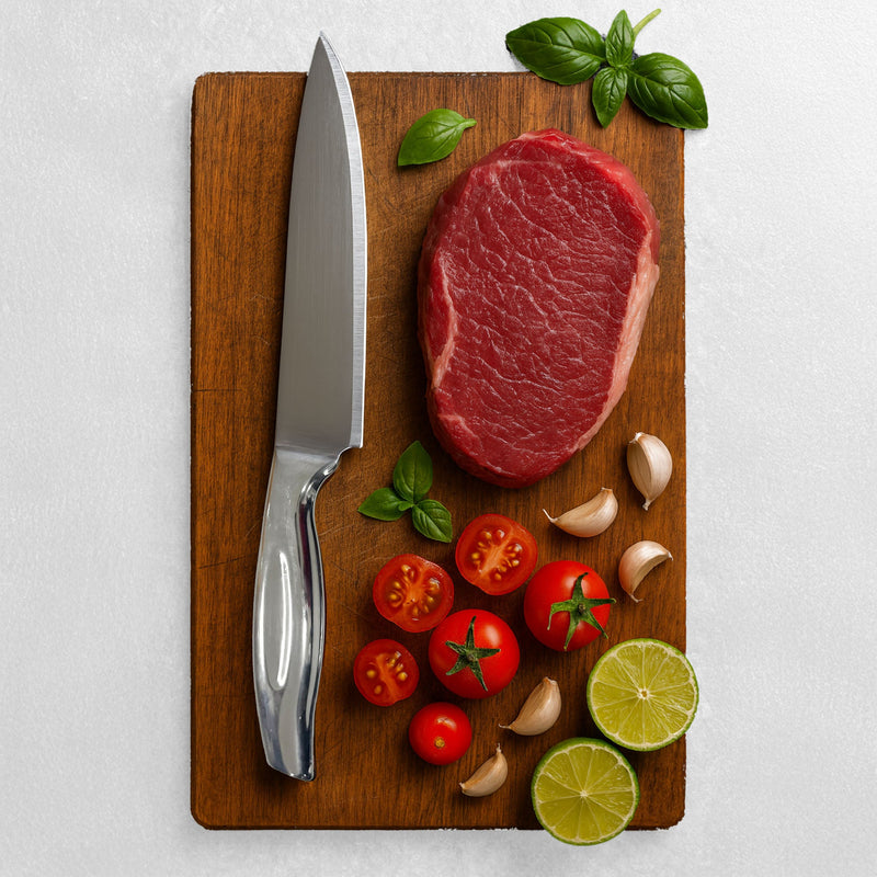 Stainless Steel Kitchen Knife Set - Pack of 3