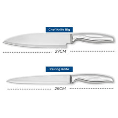 Stainless Steel Kitchen Knife Set - Pack of 3