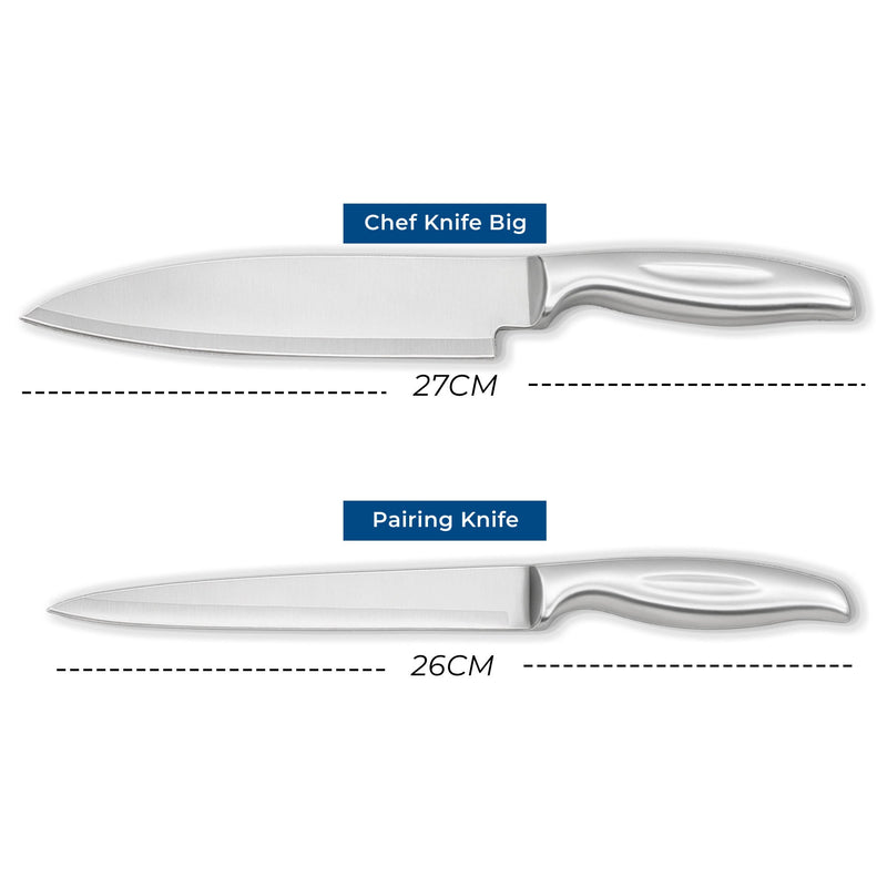 Stainless Steel Kitchen Knife Set - Pack of 3