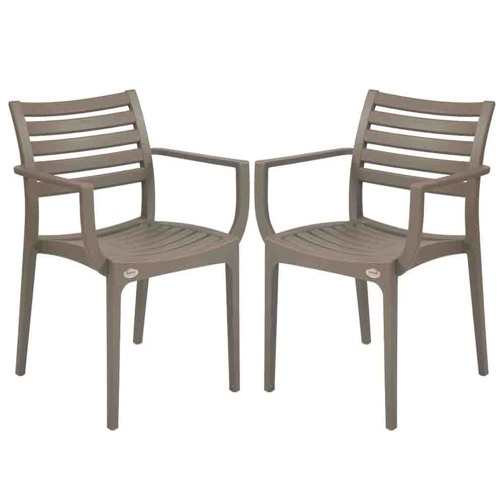 Supreme Empire Plastic With-Arm Chair