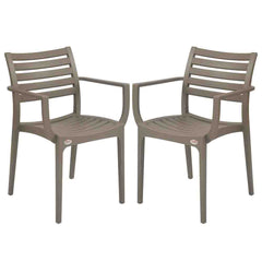 Supreme Empire Plastic With-Arm Chair