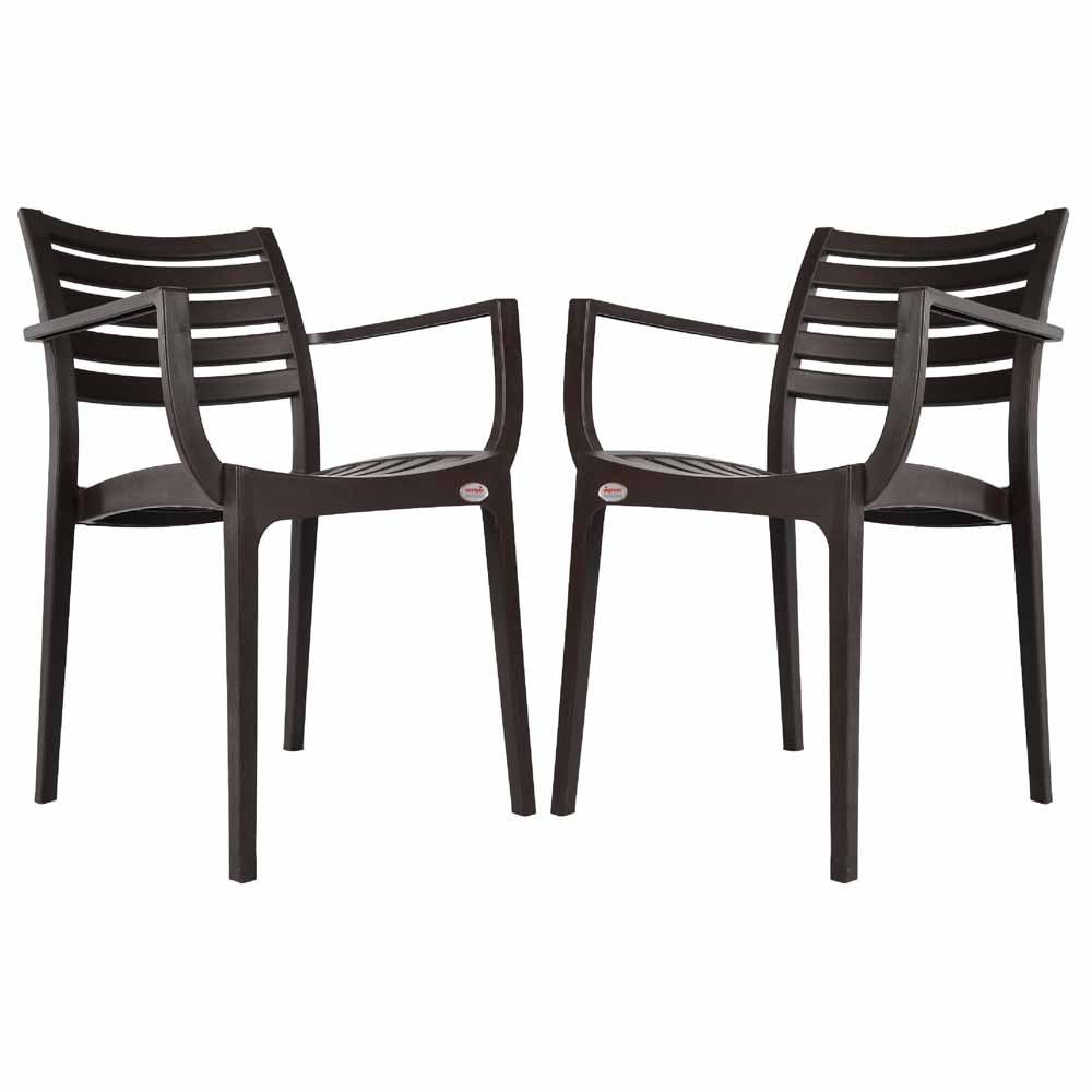 Supreme Empire Plastic With-Arm Chair