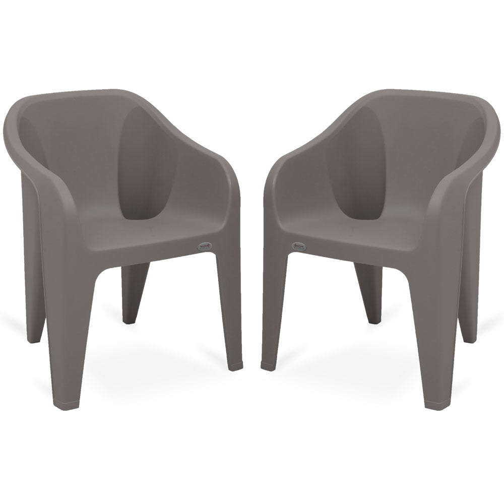 Supreme Futura Plastic With-Arm Chair