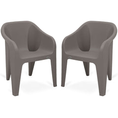 Supreme Futura Plastic With-Arm Chair