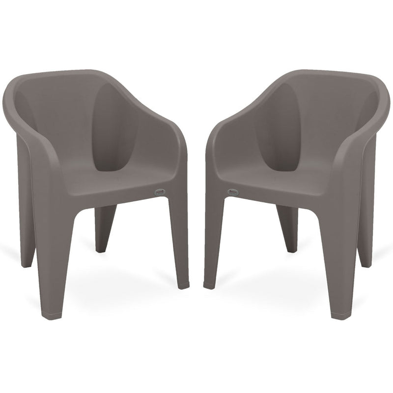 Supreme Futura Plastic With-Arm Chair