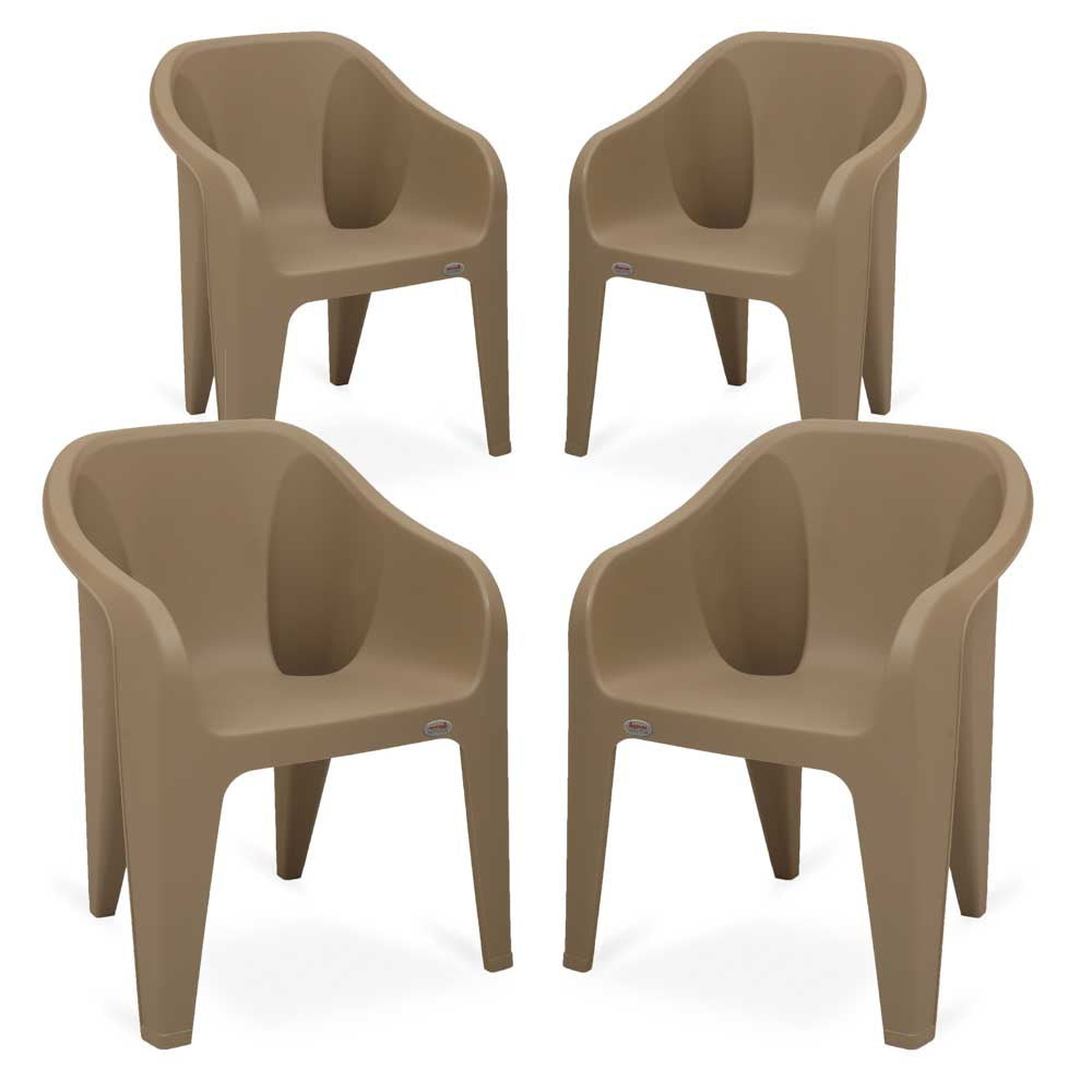 Supreme Futura Plastic With-Arm Chair