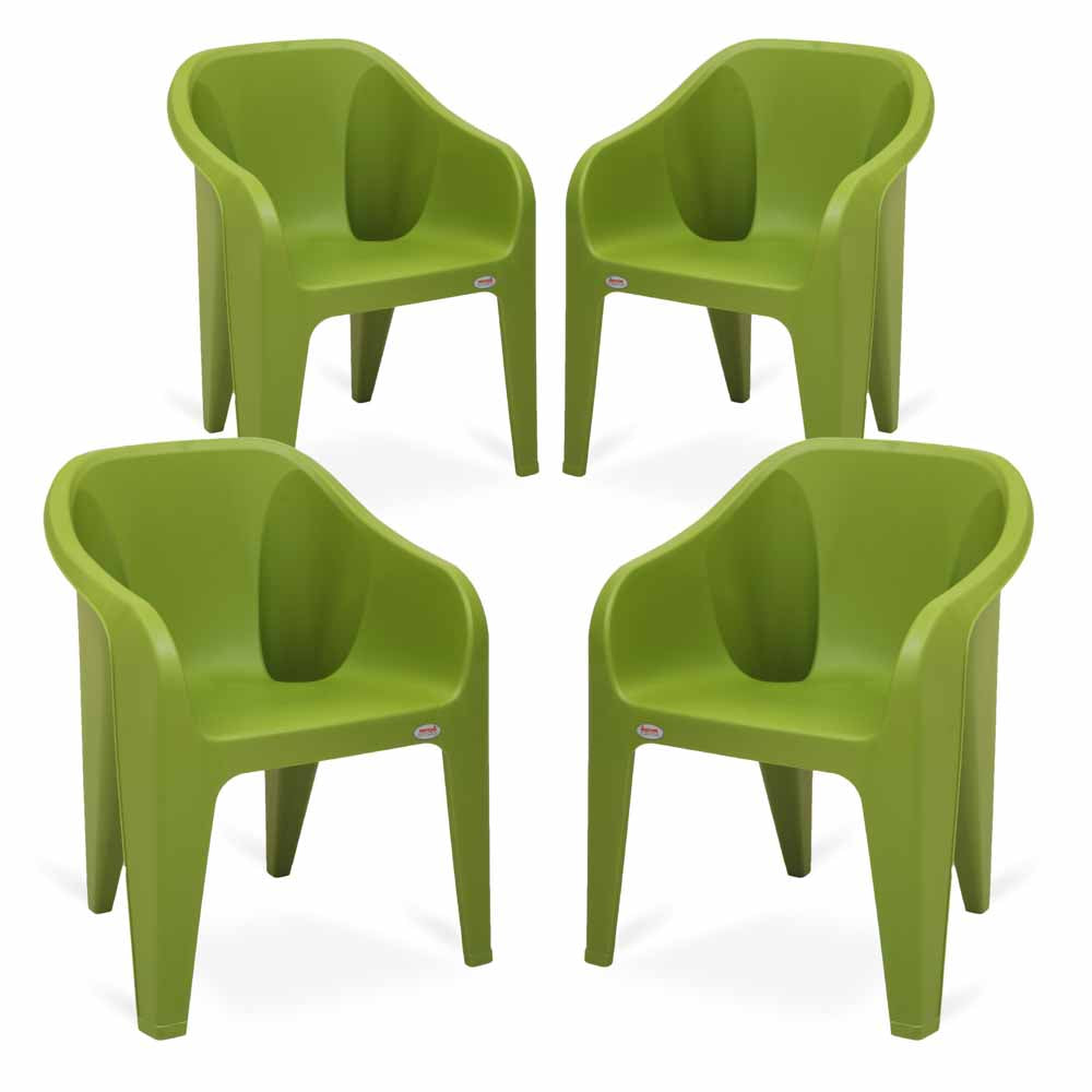 Supreme Futura Plastic With-Arm Chair