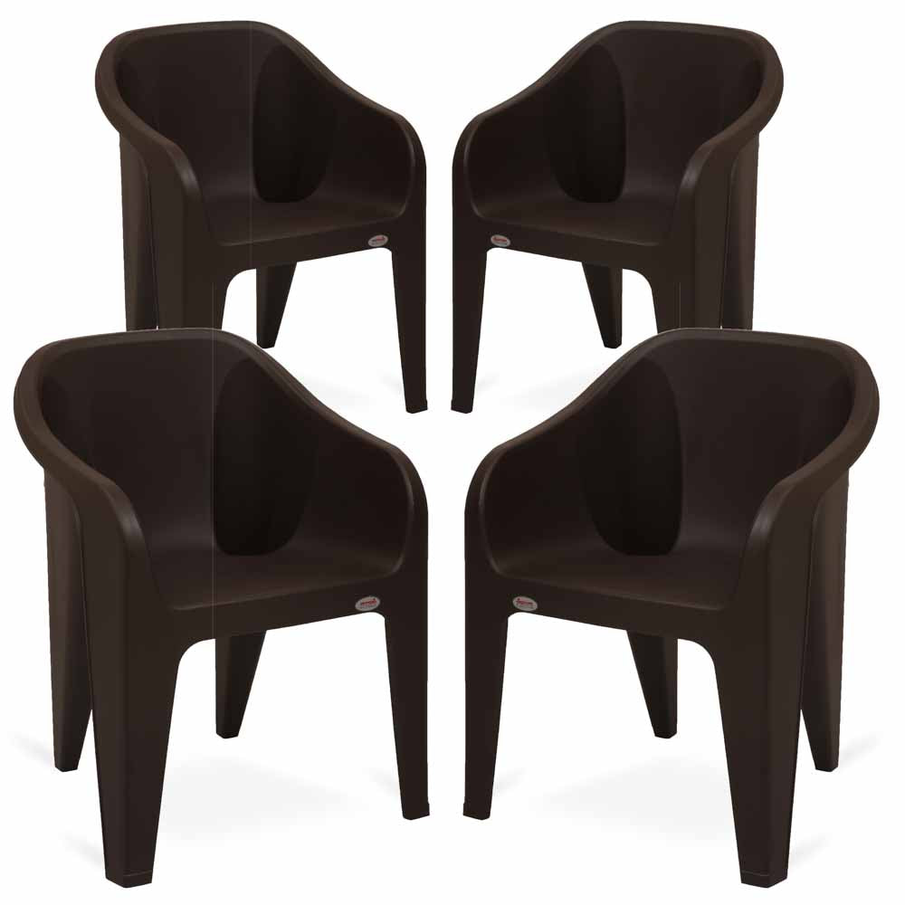 Supreme Futura Plastic With-Arm Chair