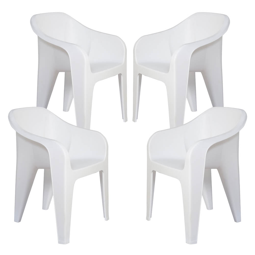 Supreme Futura Plastic With-Arm Chair