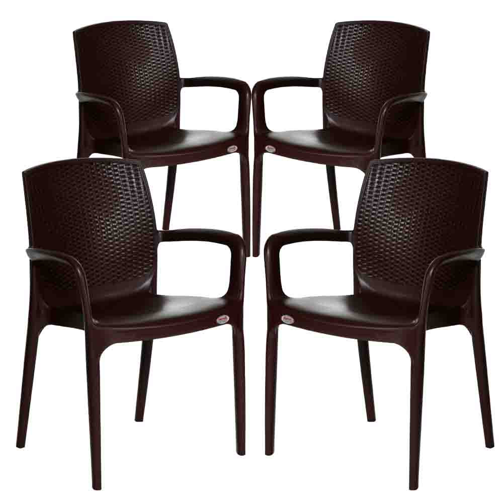 Supreme Texas Plastic With-Arm Chair