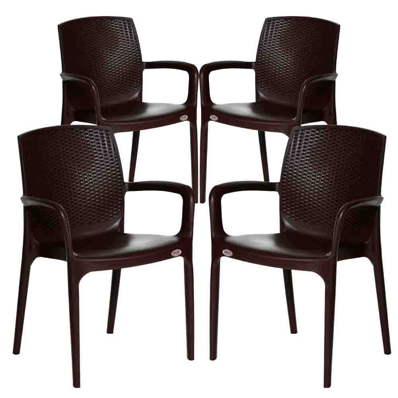 Supreme Texas Plastic With-Arm Chair