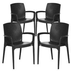 Supreme Texas Plastic With-Arm Chair