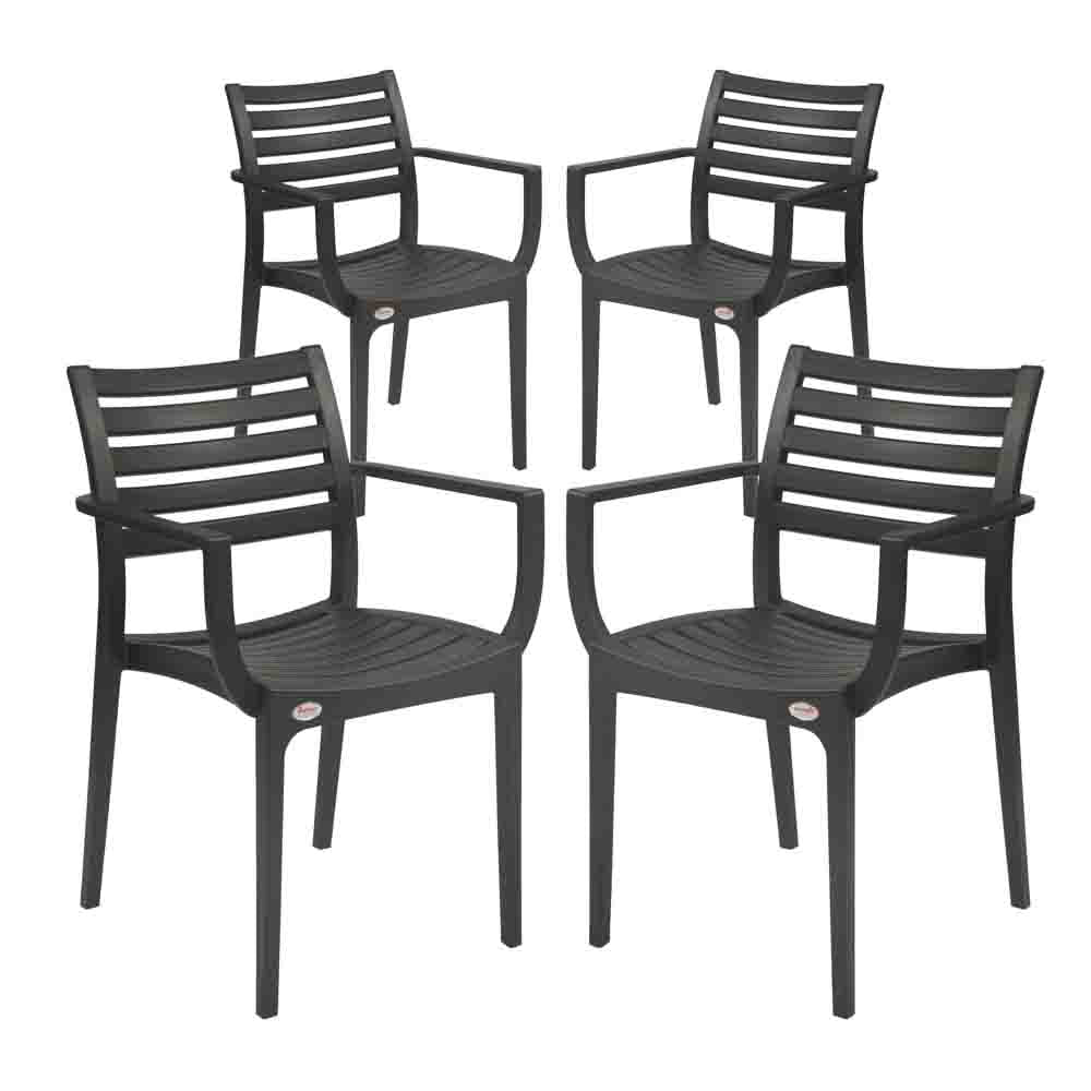 Supreme Empire Plastic With-Arm Chair