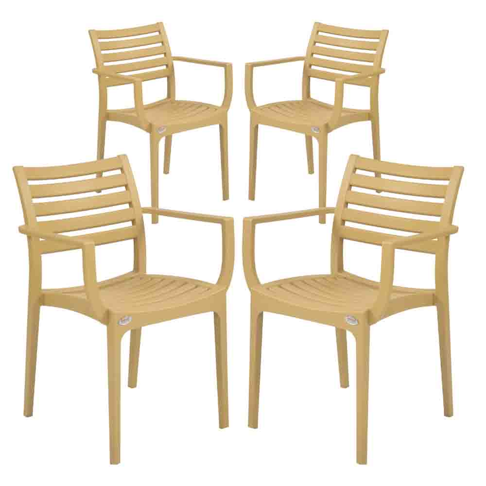 Supreme Empire Plastic With-Arm Chair
