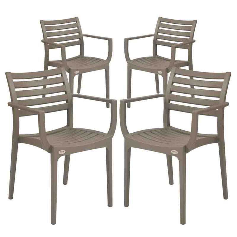 Supreme Empire Plastic With-Arm Chair