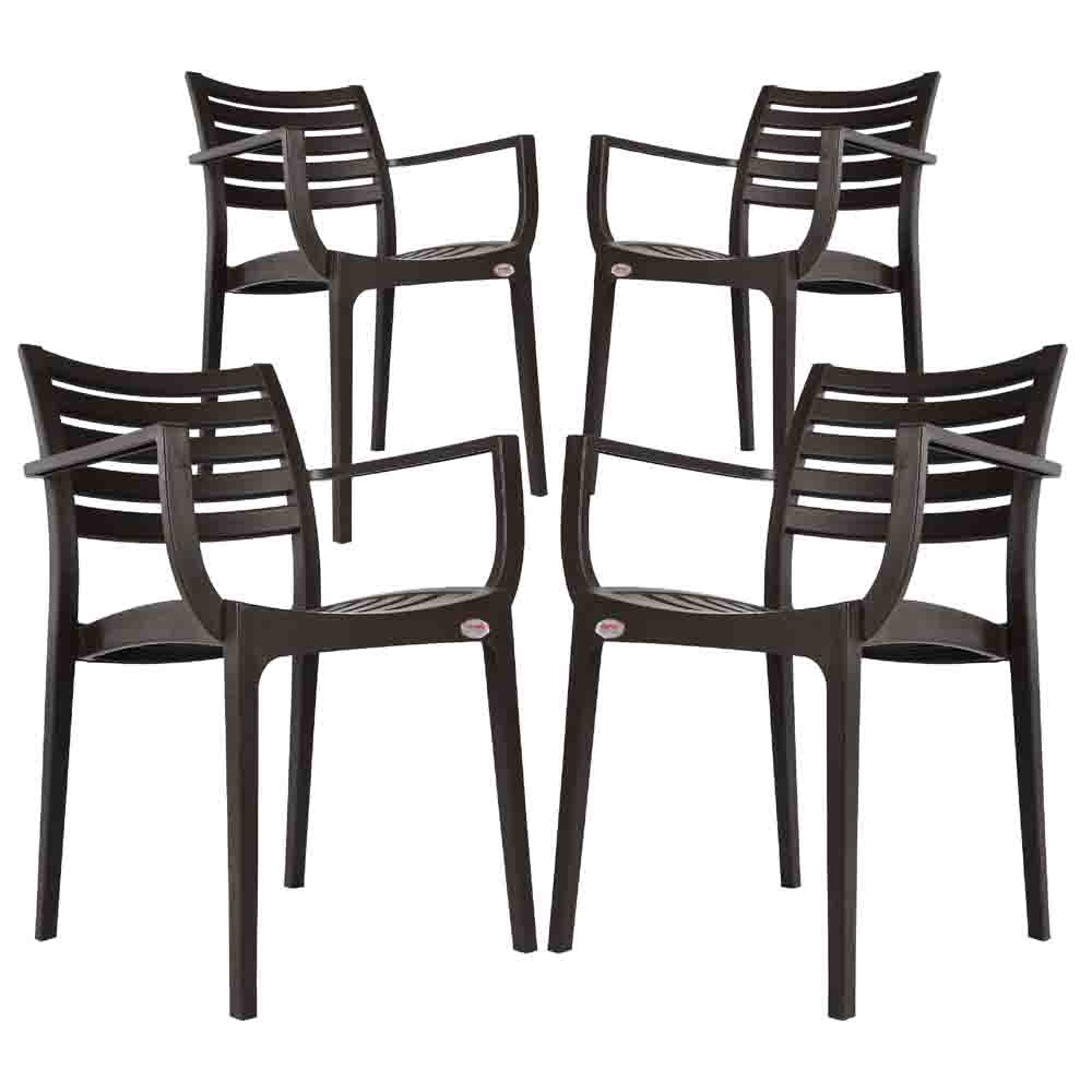 Supreme Empire Plastic With-Arm Chair