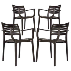 Supreme Empire Plastic With-Arm Chair