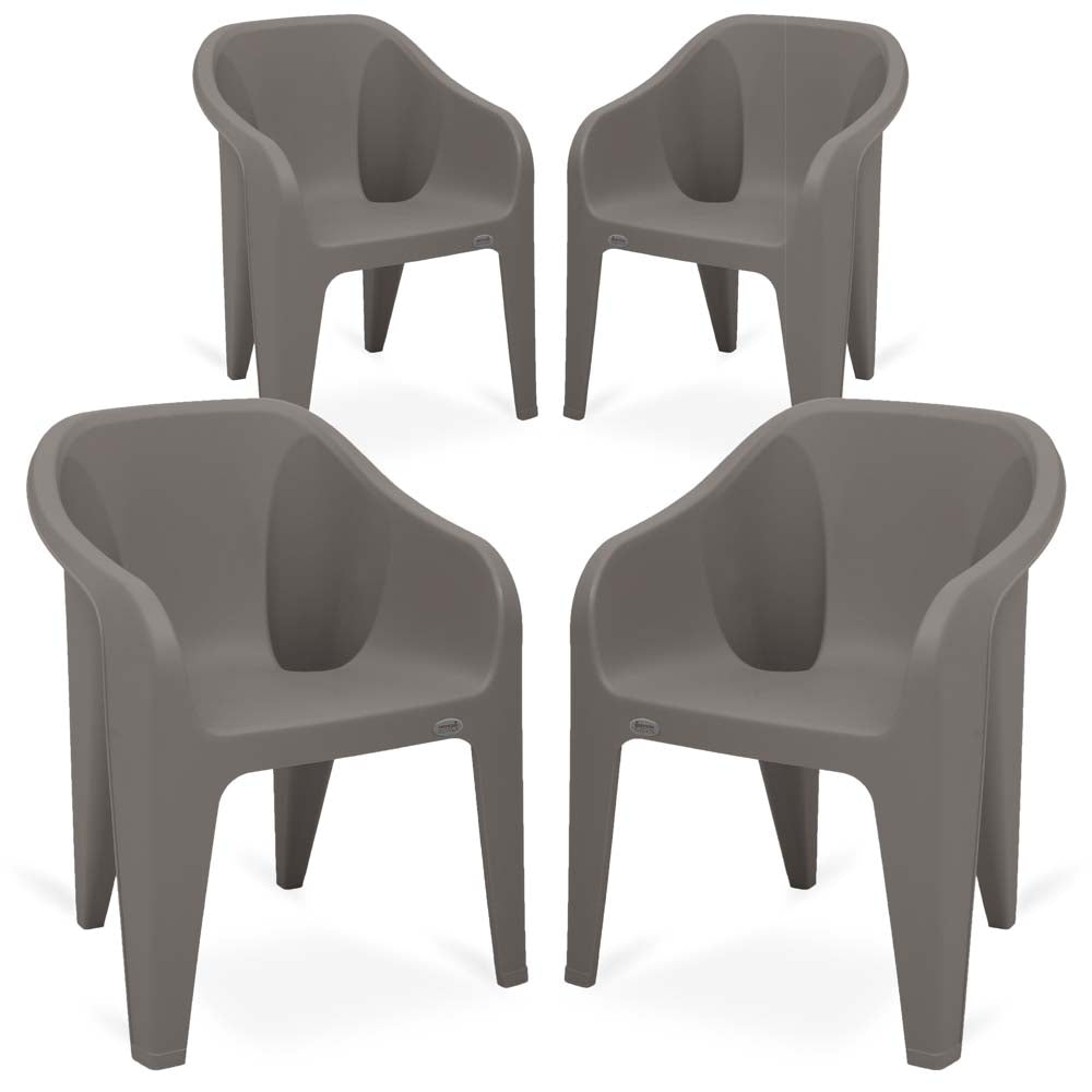 Supreme Futura Plastic With-Arm Chair