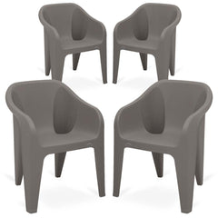 Supreme Futura Plastic With-Arm Chair