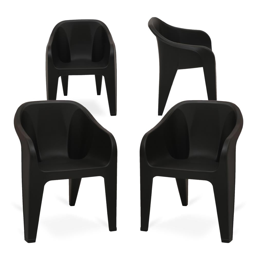Supreme Futura Plastic With-Arm Chair