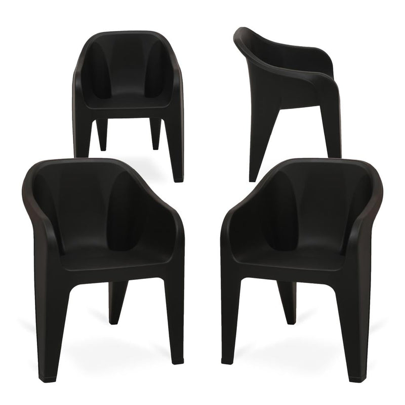 Supreme Futura Plastic With-Arm Chair