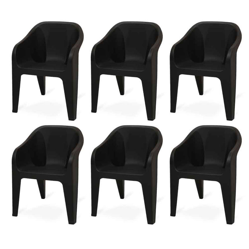 Supreme Futura Plastic With-Arm Chair