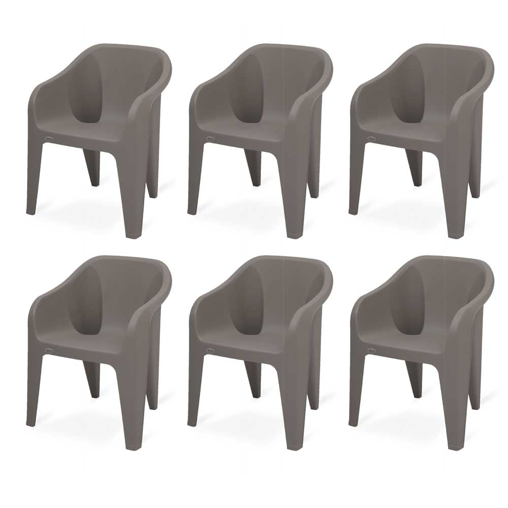 Supreme Futura Plastic With-Arm Chair
