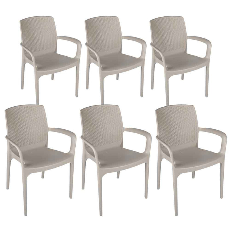 Supreme Texas Plastic With-Arm Chair