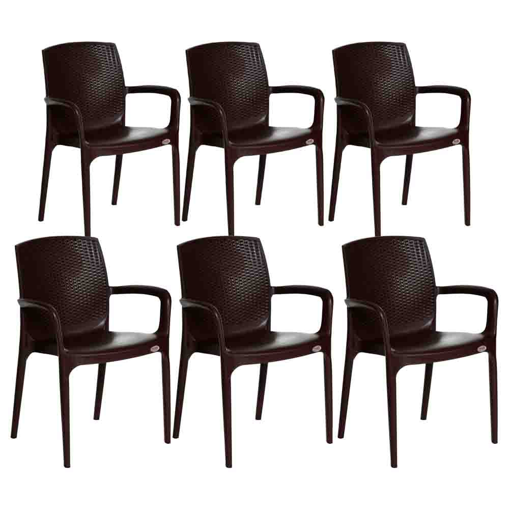 Supreme Texas Plastic With-Arm Chair