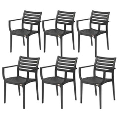 Supreme Empire Plastic With-Arm Chair