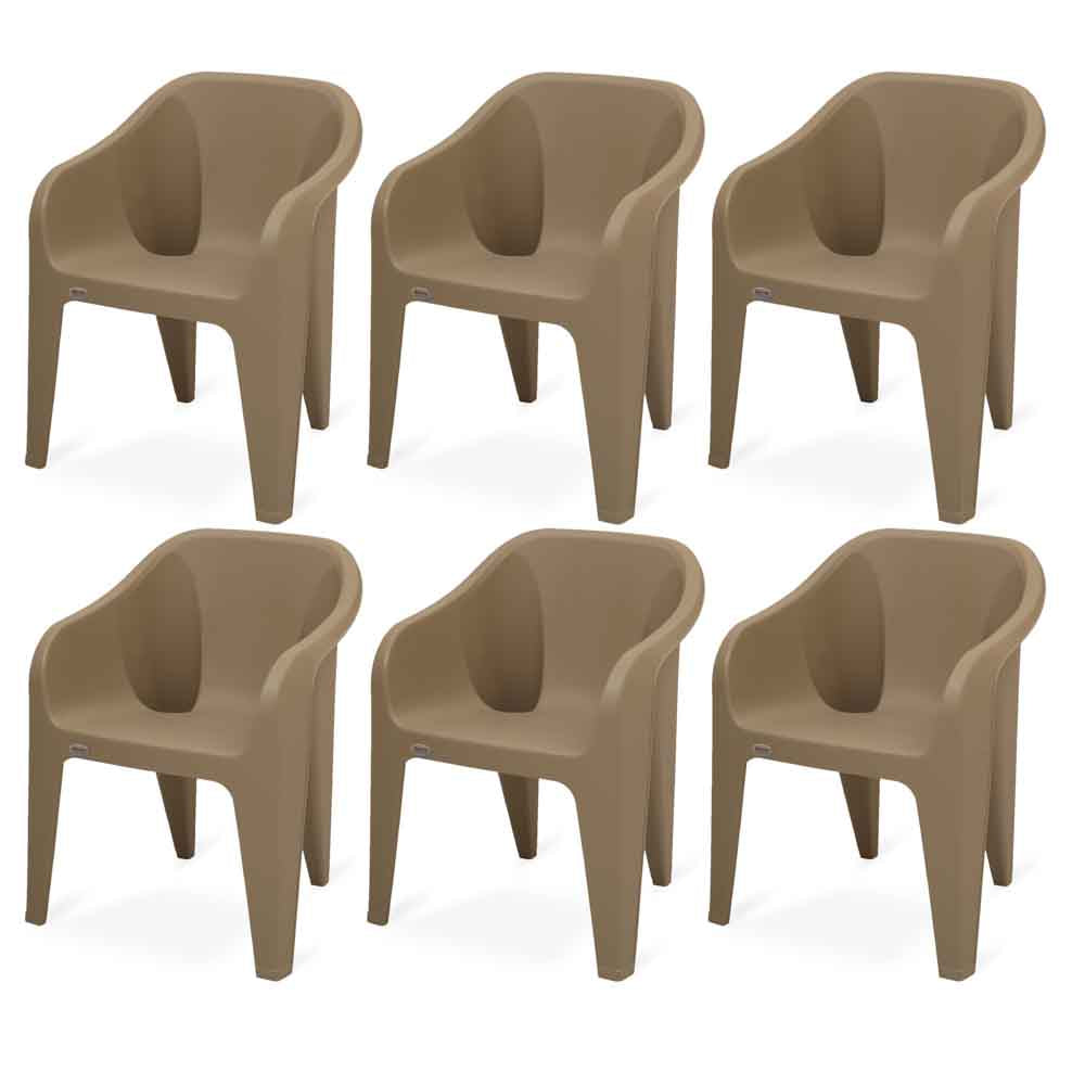 Supreme Futura Plastic With-Arm Chair