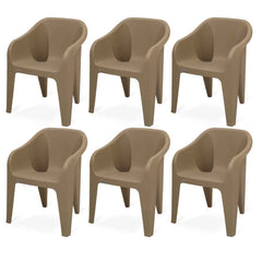 Supreme Futura Plastic With-Arm Chair