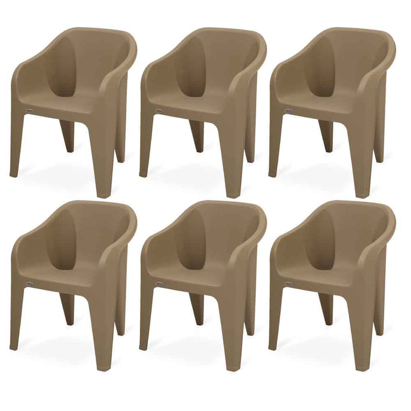 Supreme Futura Plastic With-Arm Chair