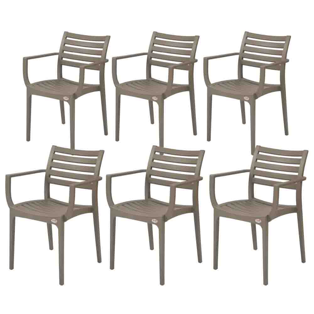 Supreme Empire Plastic With-Arm Chair