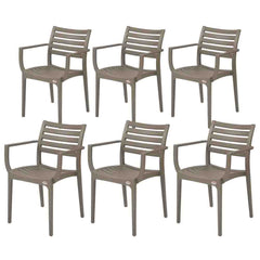 Supreme Empire Plastic With-Arm Chair