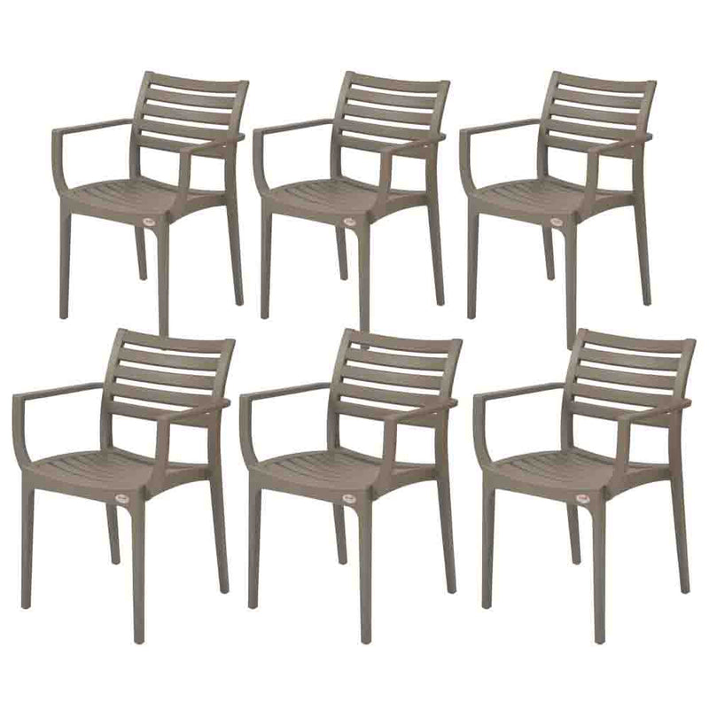 Supreme Empire Plastic With-Arm Chair